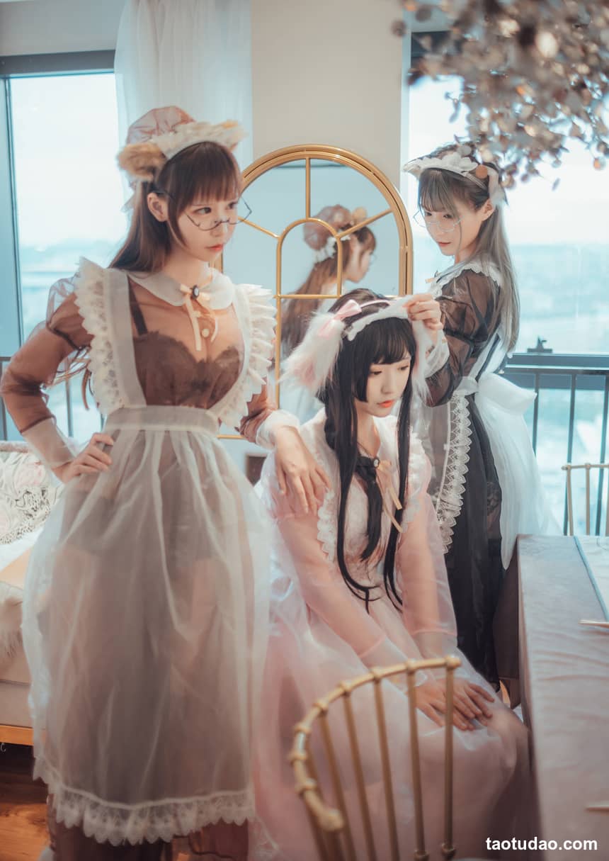图片[4]-铁板烧鬼舞w –  NO.022 &爱老师&奶文-透明女仆[33P-278.6M]-艺库