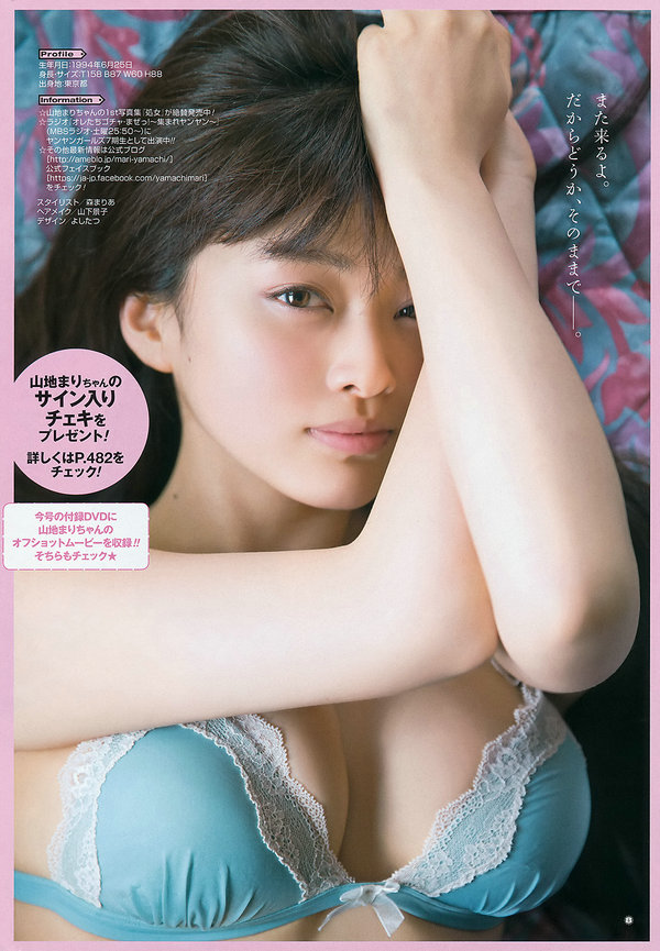 / Young Gangan / 2015 No.11 新井愛瞳 山地まり / 14P / 日系-绅士图