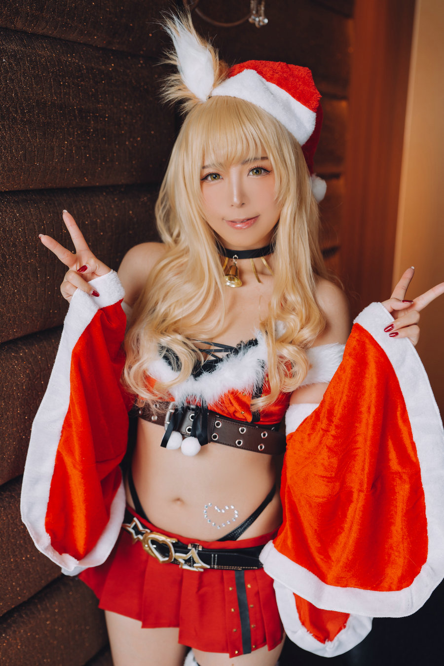 [Cosplay] [Walkure] Rizuna ラブ?クリスマス [130P-413MB]-艺库