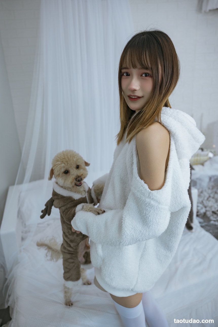图片[3]-兔子Zzz不吃胡萝卜 – NO.112 温馨少女与宠物们 [23P-367MB]-艺库