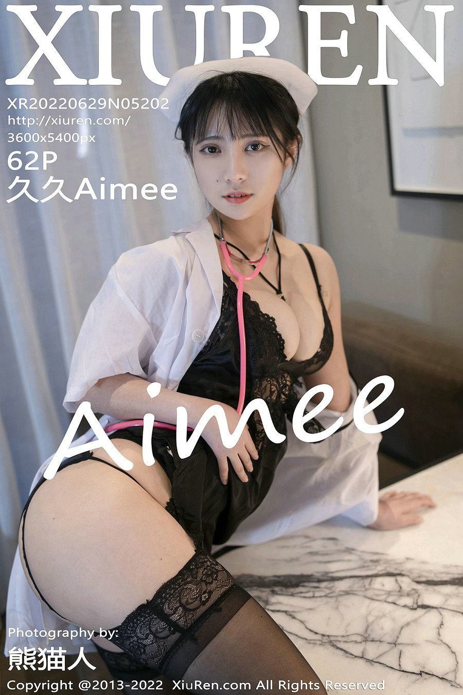 / 秀人美媛馆 / 2022.06.29 No.5202 久久Aimee / 62P552MB / 秀人网-艺库