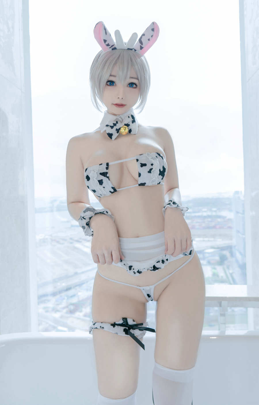 Kitkat Cosplay 9 – Uzaki Cow Maid / 20P-243MB / cos萌妹-绅士图