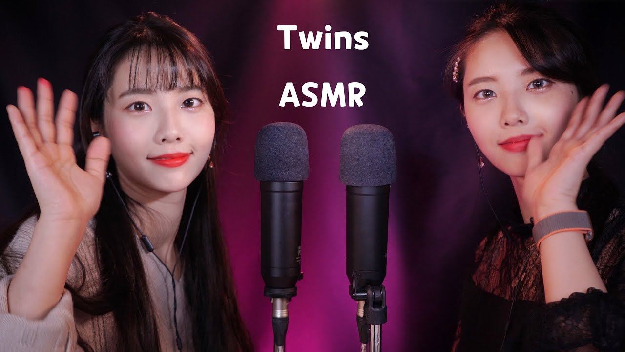 [Suna]双胞胎的嘴唇声音&刮擦各种化妆品|无人声-ASMR Suna 꿀꿀선아 / 韩国ASMR-艺库