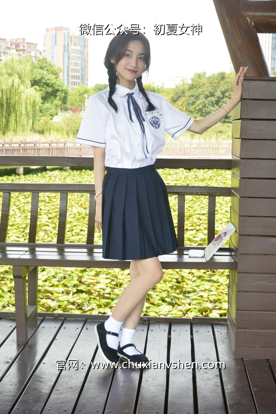 图片[3]-初夏女神 NO.076 柒柒 职高校服[140P+1V／5.73GB]-艺库
