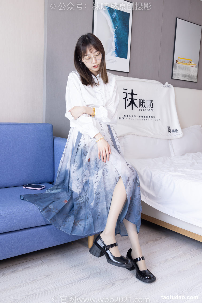 图片[2]-[BoBoSocks袜啵啵]NO.428 稚予-皮鞋、灰丝[150P+1V／6.05GB]-艺库