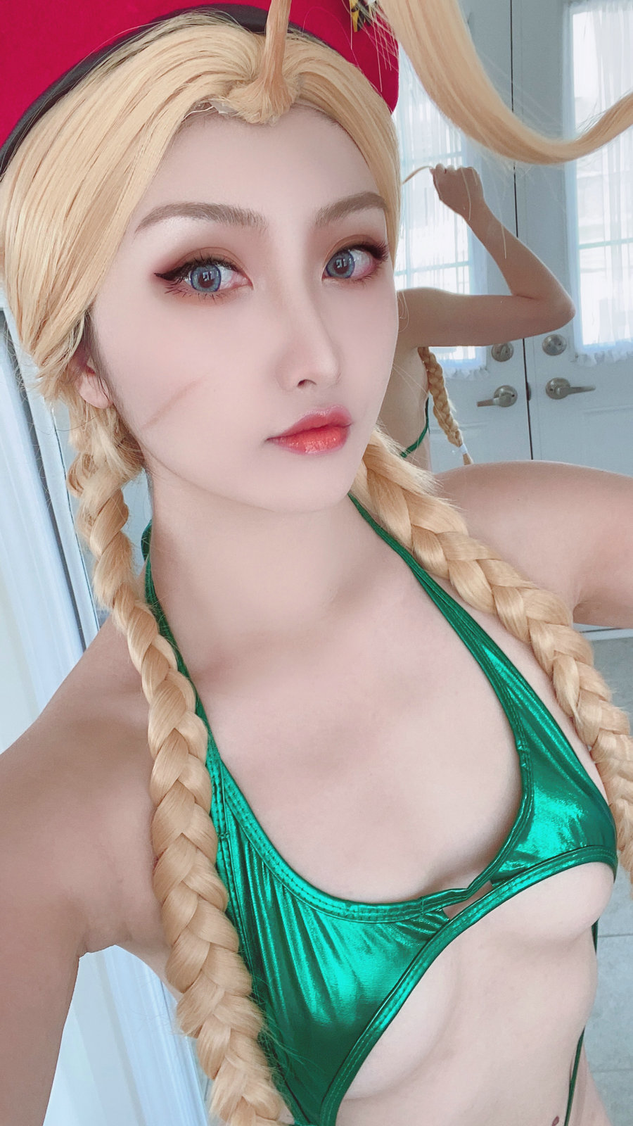 MisswarmJ - Lewd Cammy / 28P-163MB / cos萌妹-绅士图