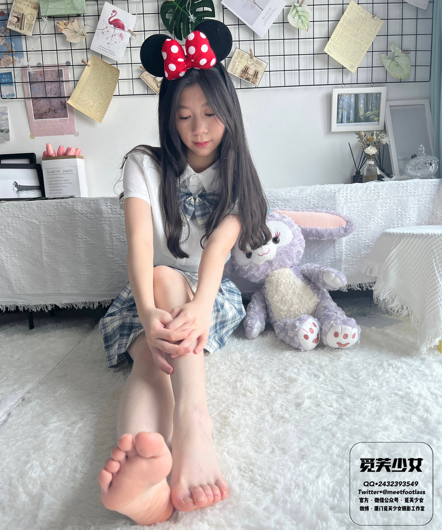 图片[3]-[觅芙少女]NO.003 风中摇曳的JK制服与18岁的青春一起绽放 [151P+3V-7.11G]-艺库