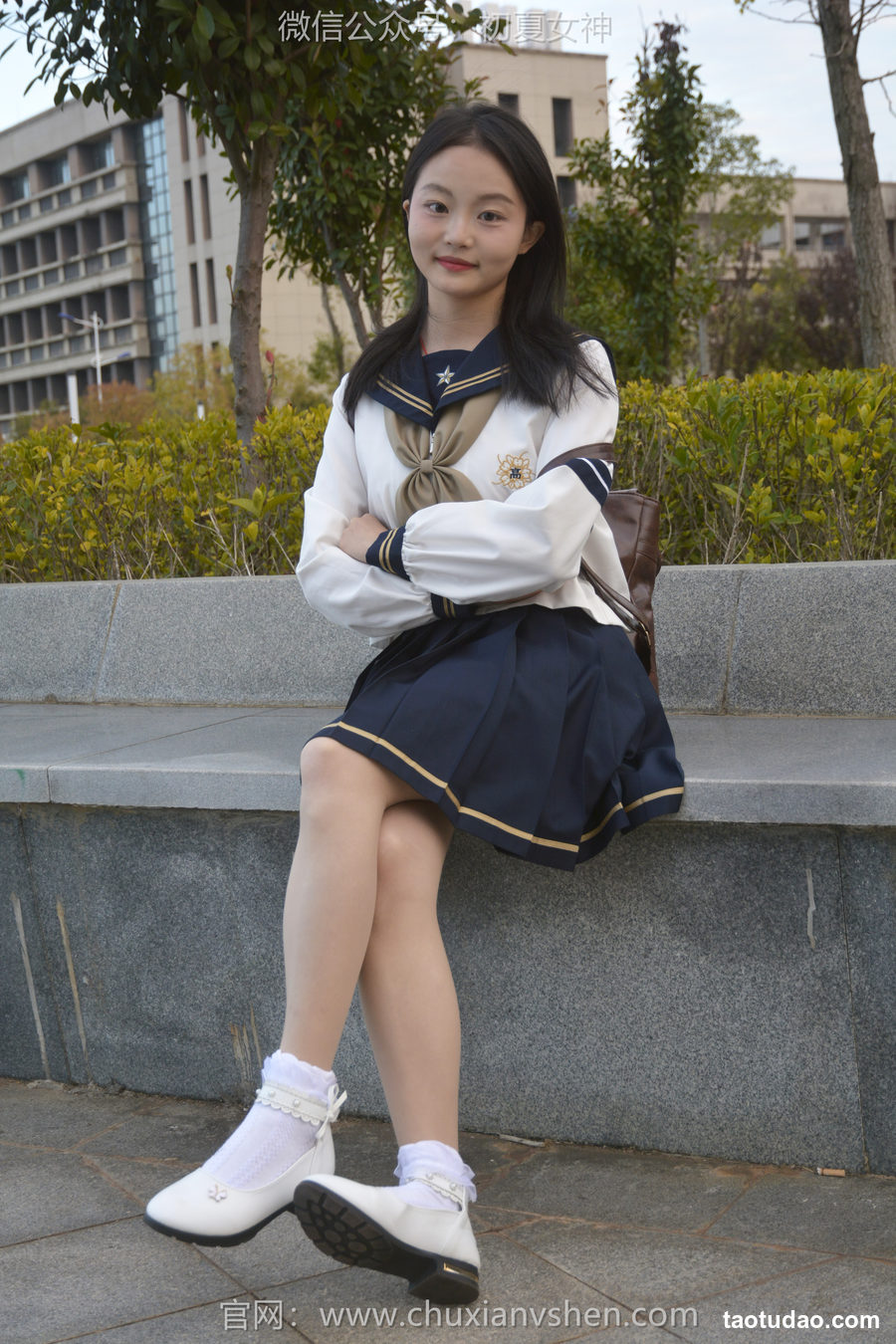 图片[2]-初夏女神 NO.111 双双 海军服JK[140P+1V／4.02GB]-艺库