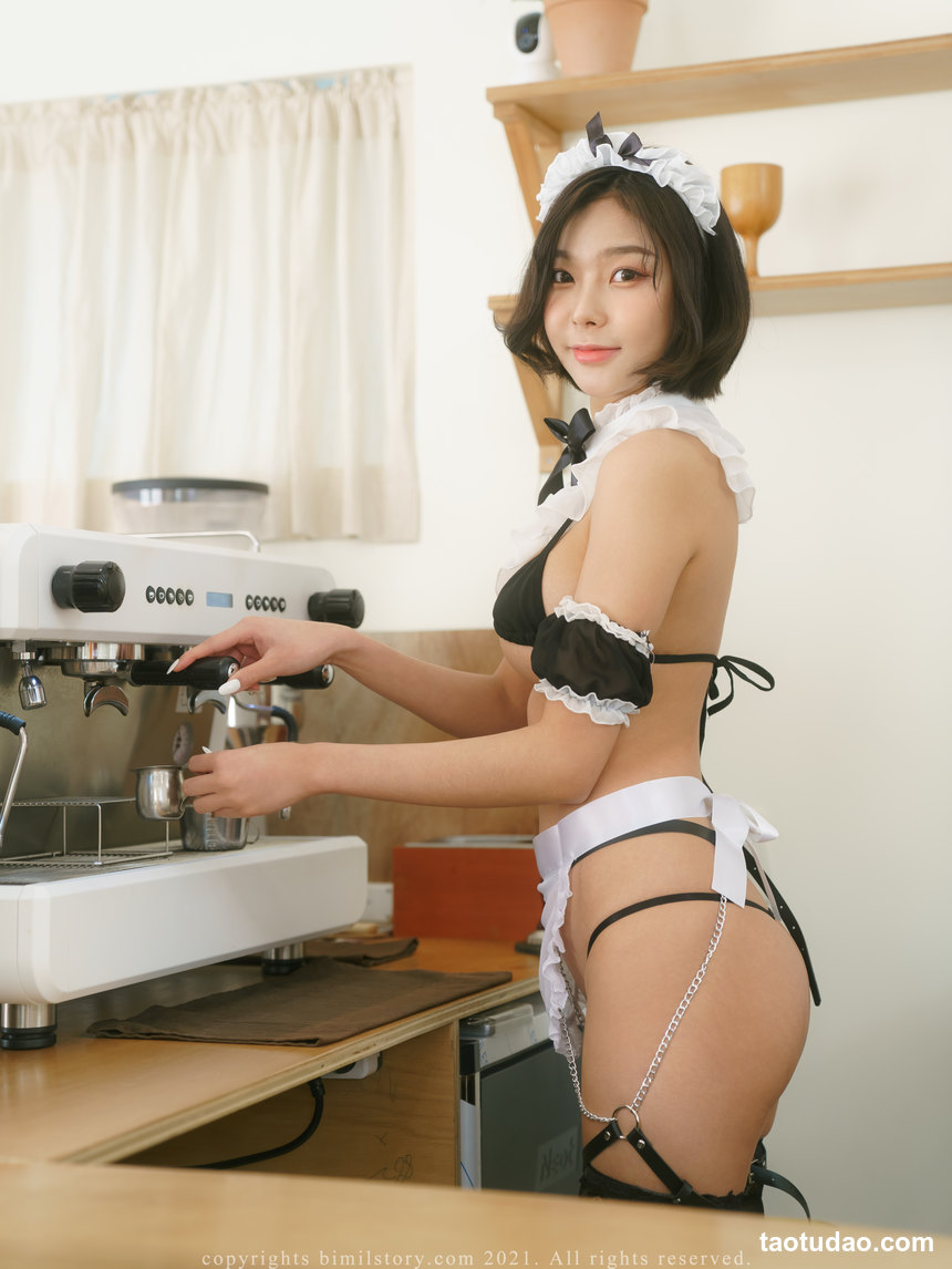 图片[3]-[Bimilstory] Mina  – Vol.15 –  Maid Cafe Realization of imagination[92P-630MB]-艺库