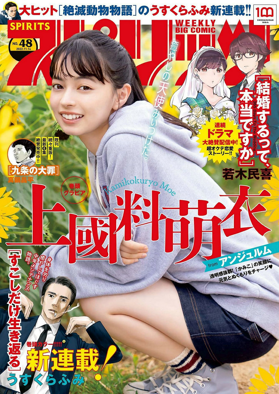 / Weekly Big Comic Spirits / 2022 No.48 上國料萌衣 / 9P / 日系杂志-艺库