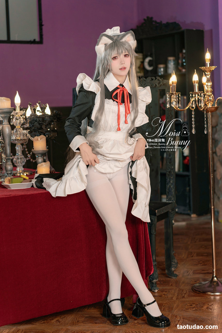 图片[2]-咬一口兔娘(Yiko湿润兔) –  2月月票特典『菲奇子女仆』[43P+1V-2.06G]-艺库