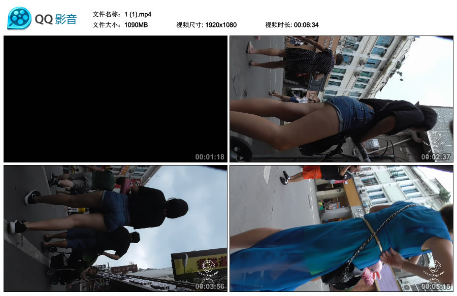 精选街拍视频 No.2821 短发肉臀少妇给力的美臀 / 1.06GB / 街拍视频-艺库