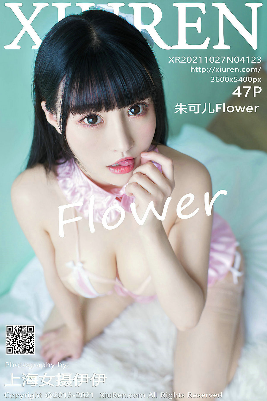 / 秀人美媛馆 / 2021.10.27 No.4123 朱可儿Flower / 47P441MB / 秀人网-艺库