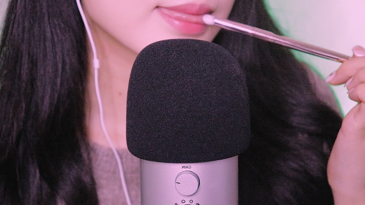 [wooyeon]我会用刷子和口水来为你化妆-asmr wooyeon / 韩国ASMR-艺库