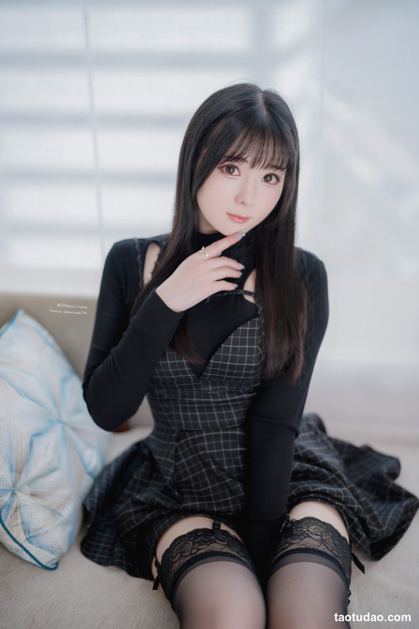 图片[3]-霜月shimo 日本饭店黑私服+内衣 [30P-635MB]-艺库