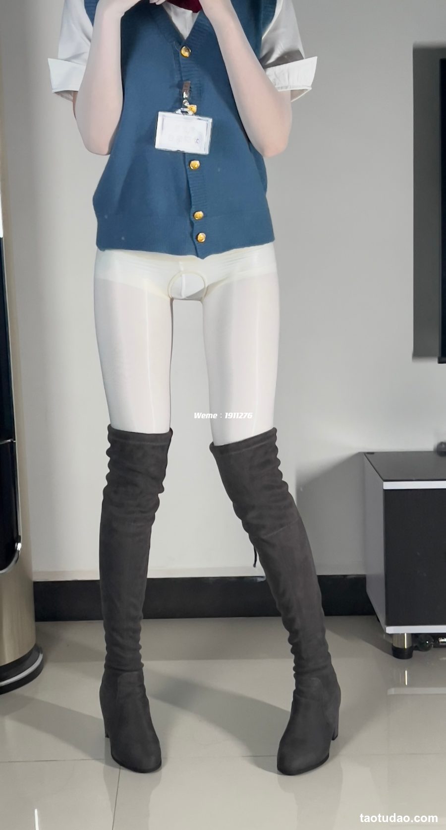 图片[4]-白龙猫女 – 牛奶长靴 [18P+3V-998MB]-艺库