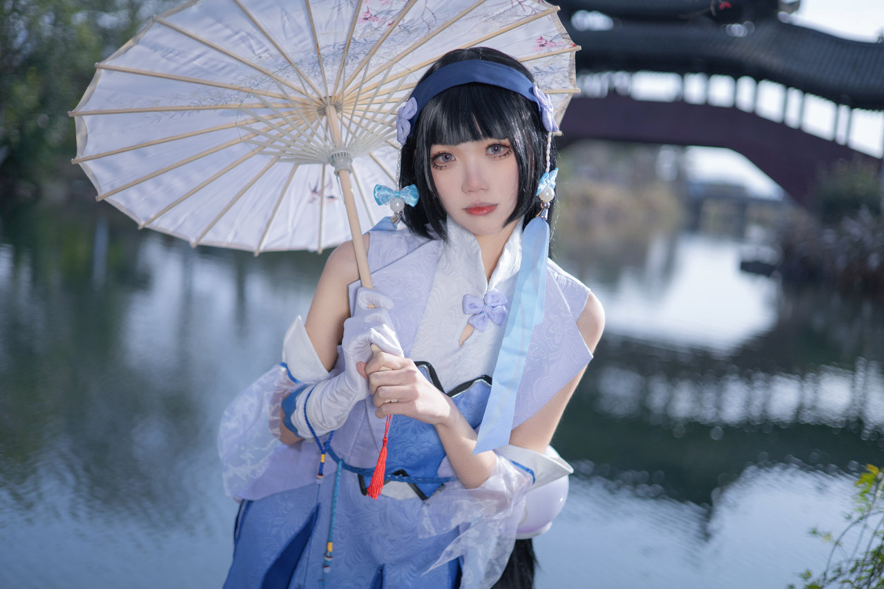 王者荣耀英雄角色《西施》Cosplay图-艺库