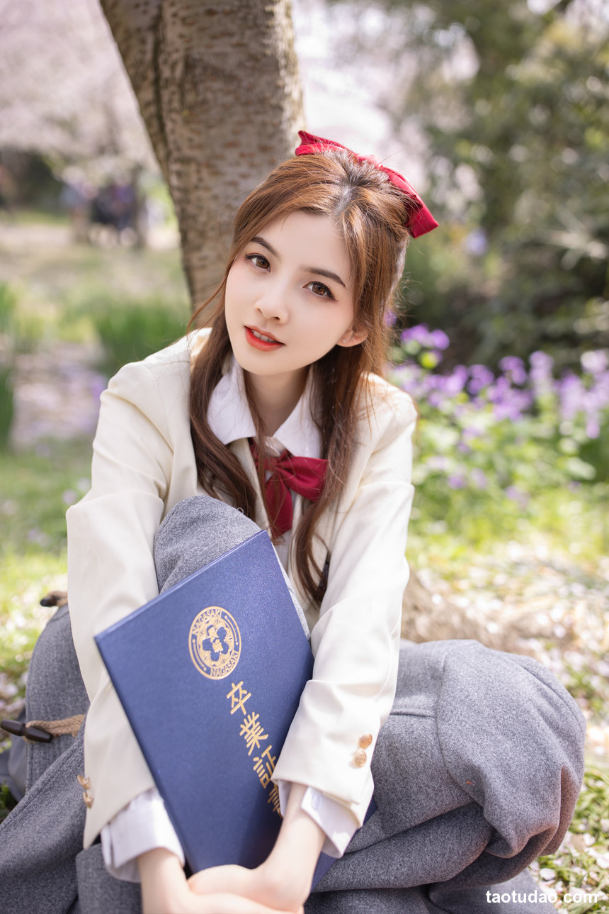 图片[4]-[YITUYU艺图语]2022.11.20 樱花少女 Dtifa丁小妮[20+1P／564MB]-艺库