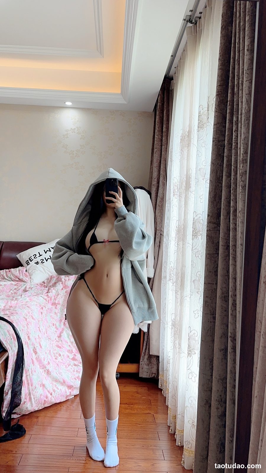 图片[3]-俏妞qiaoniuTT – 超性感黑丝比基尼 [15P-44MB]-艺库