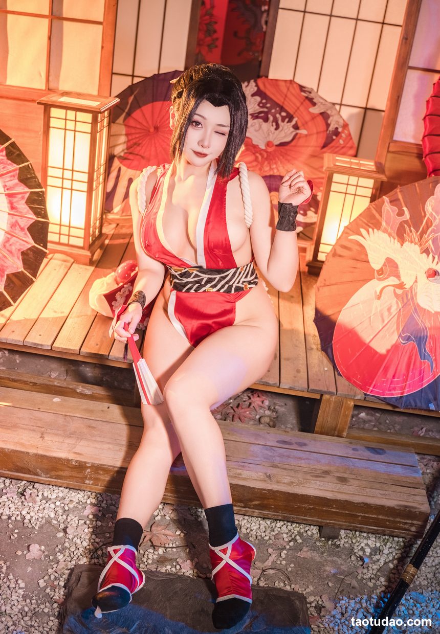 图片[3]-三刀刀miido NO.033 不知火舞 女忍者[15P-131MB]-艺库
