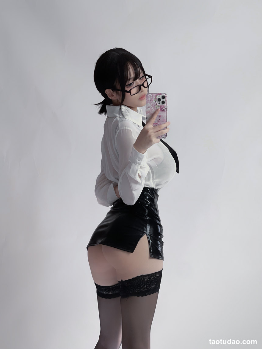 图片[2]-幼愛youmeko –  黑丝眼镜OL [28P-280MB]-艺库