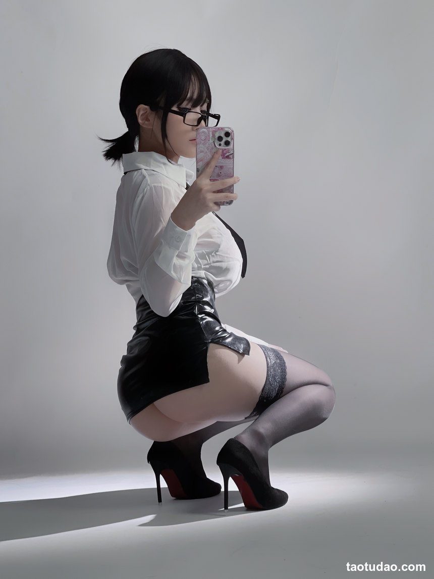 图片[3]-幼愛youmeko –  黑丝眼镜OL [28P-280MB]-艺库