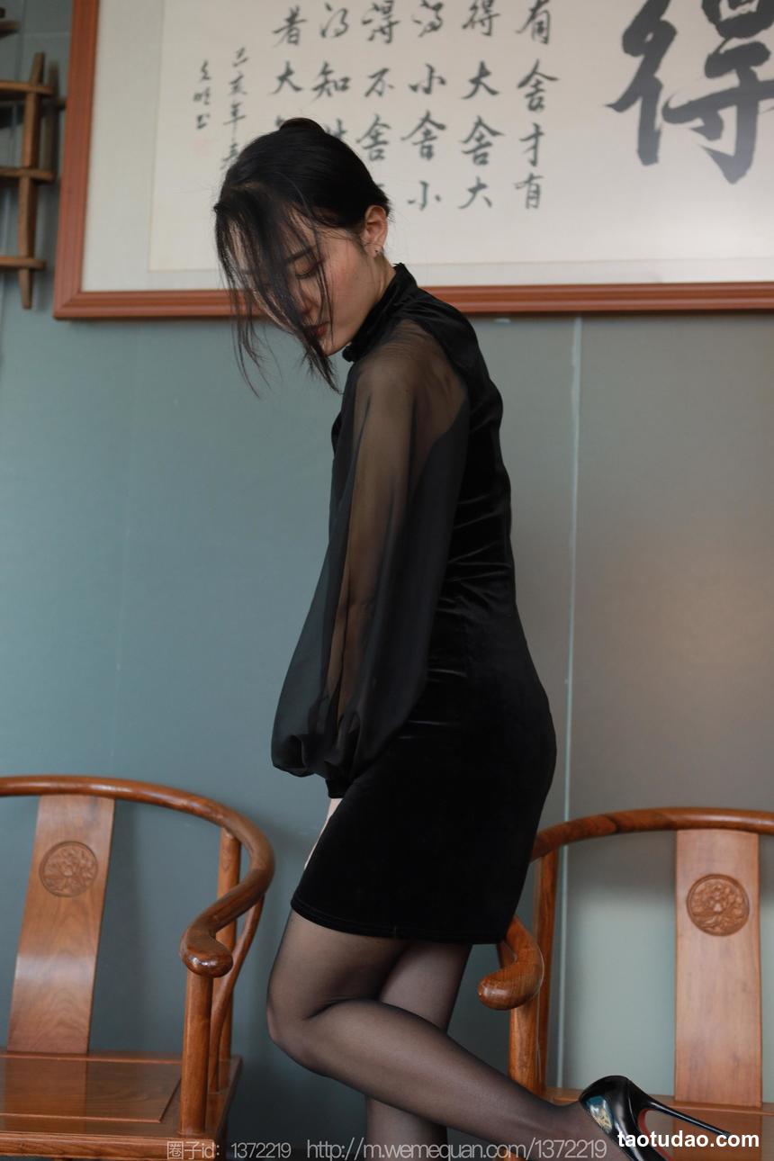 图片[3]-[IESS异思趣向] 2023.05.05 丝享家 1442 婉萍《黑色蔷薇》[86P-89M]-艺库