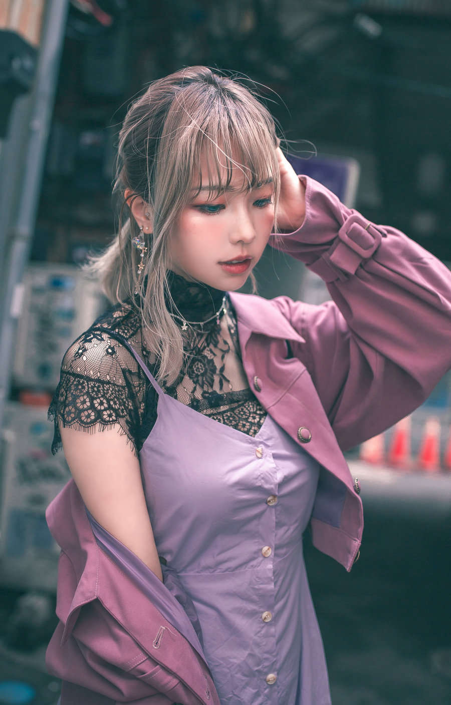 Ely_eee(ElyEE子) - Pale Lavender / 54P-210MB / cos萌妹-绅士图