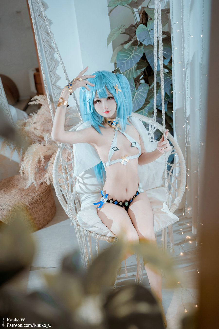 (Cosplay) [KuukoW] Kuuko クー子Faruzan Lingerie [34P-388MB]-艺库