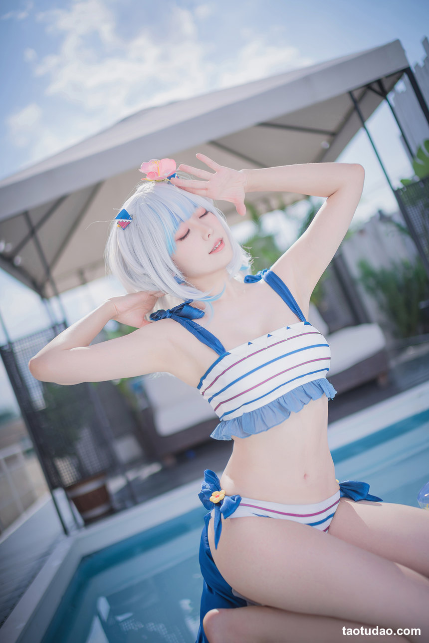 图片[2]-ElyEE子 –  Gawr Gura Swimsuit [26P-51MB]-艺库