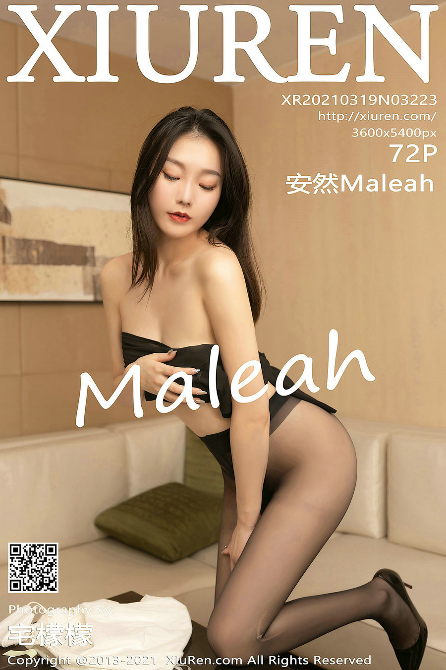 / 秀人美媛馆 / 2021.03.19 No.3223 安然Maleah / 72P704MB / 秀人网-艺库