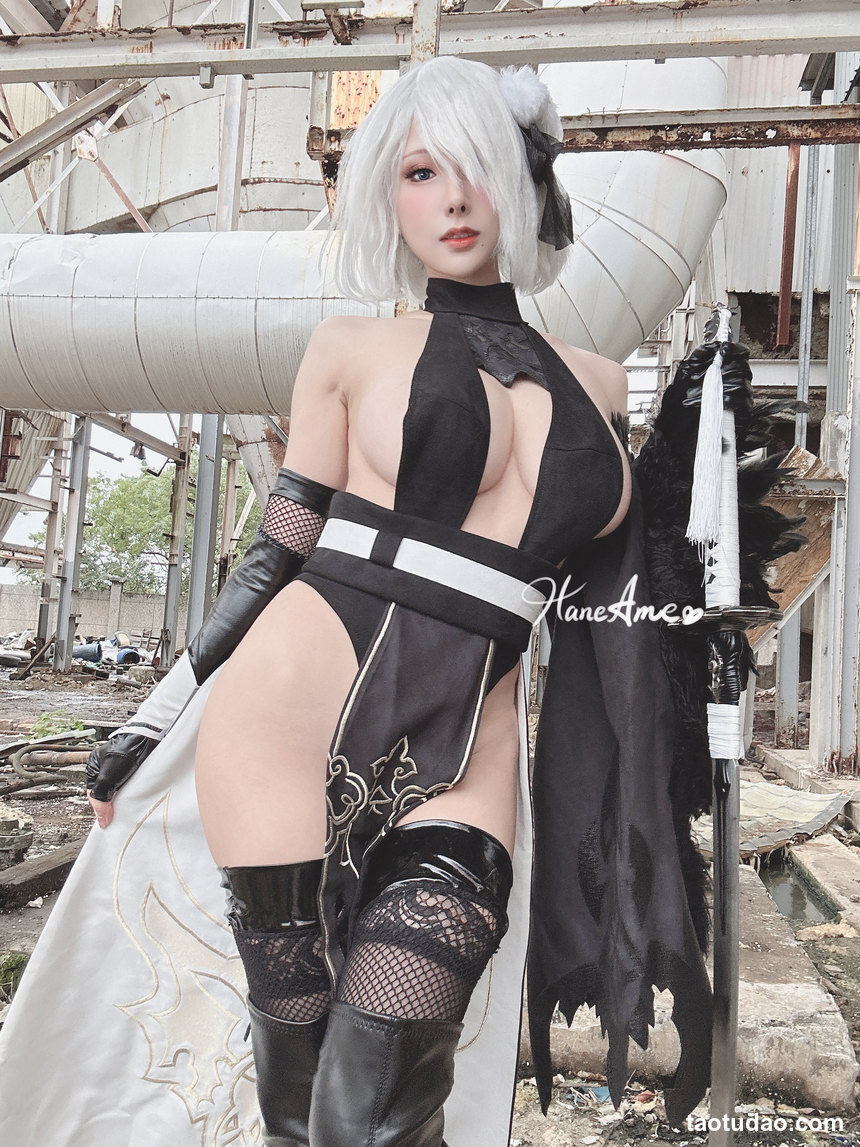 图片[3]-雨波_HaneAme -罪恶修女+Nier2B自拍档[123P+19V-1.91GB]-艺库