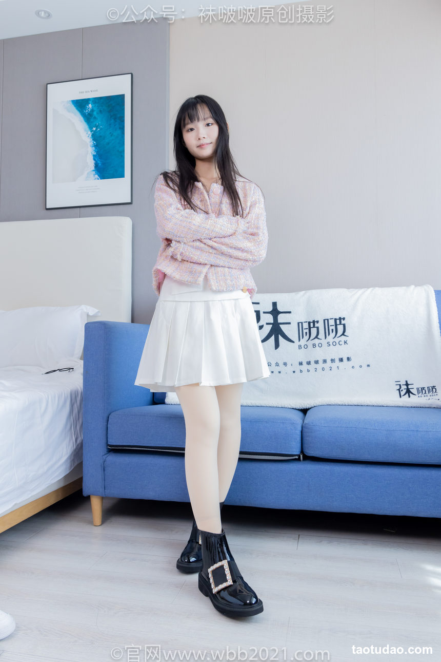 图片[2]-BoBoSocks袜啵啵 NO.438 甜甜圈-皮鞋、板鞋、白棉袜、黑色踩脚袜[150P+1V／7.28GB]-艺库