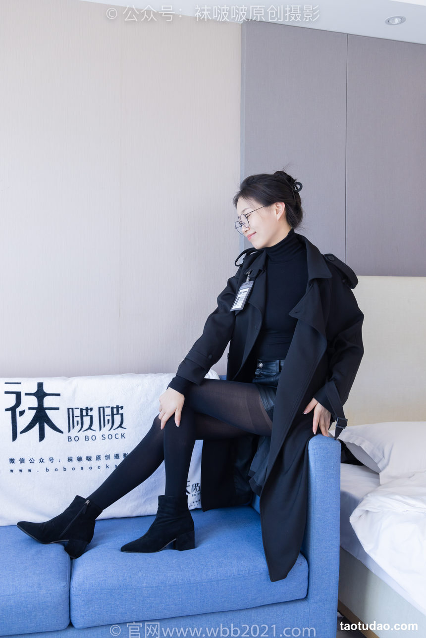 图片[3]-[BoBoSocks袜啵啵]NO.365 芝士-短靴、平底鞋、厚黑丝、厚灰丝[140P+1V／6.33GB]-艺库