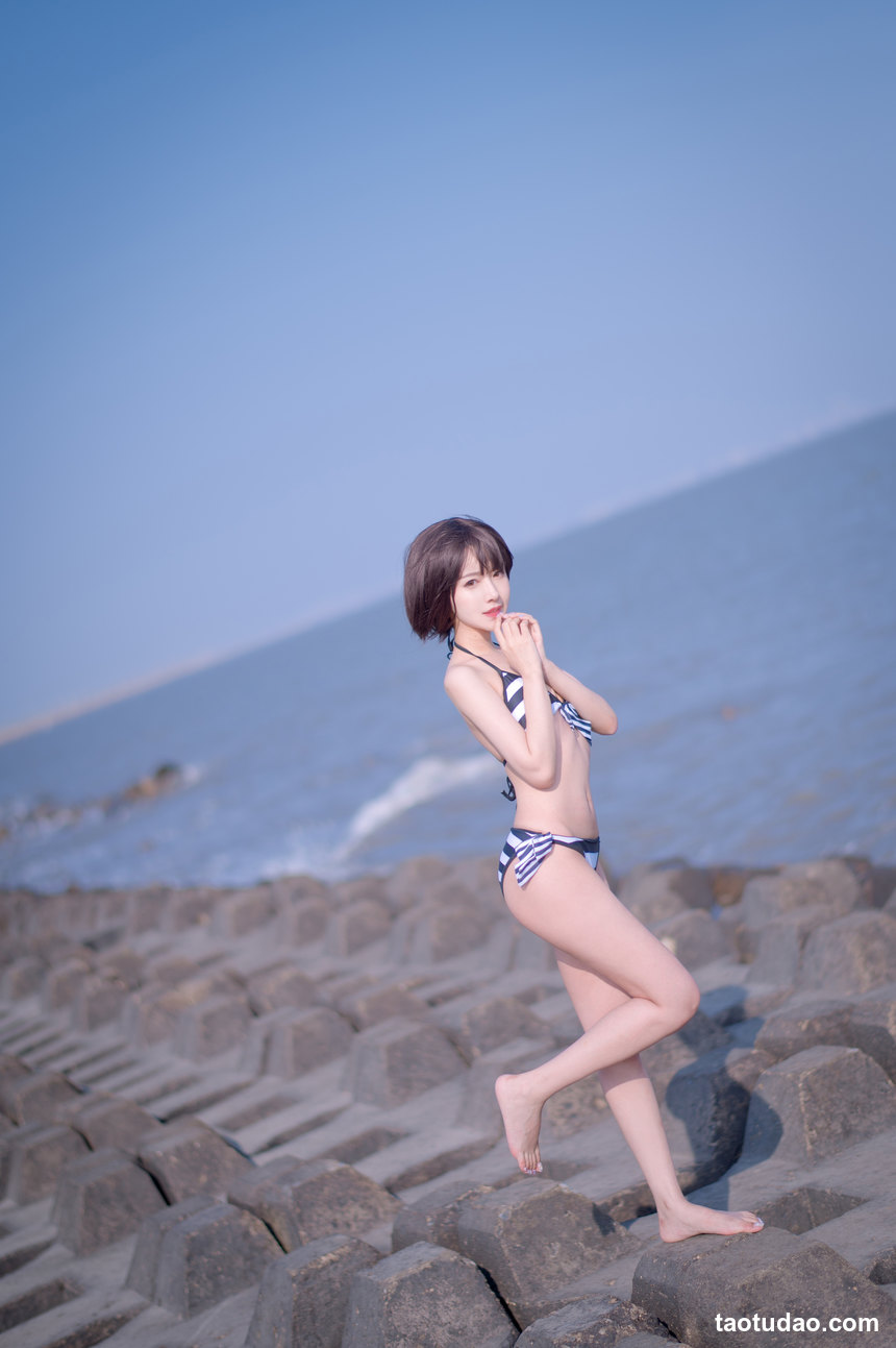 图片[3]-Shika小鹿鹿 –  加藤惠 泳装 [17P-114MB]-艺库