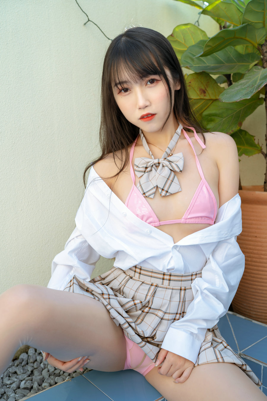 微博人气Coser不呆猫绳艺 JK制服 [32P-446MB]-绅士图