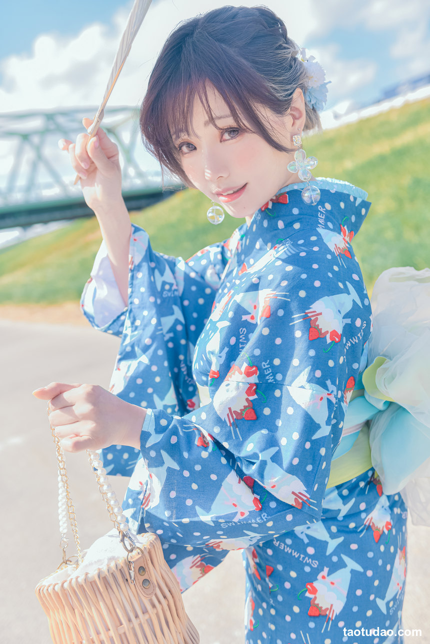 图片[2]-ElyEE子 – NO.119 2023.august A-聖代浴衣 Sundae Yukata [28P-129MB]-艺库