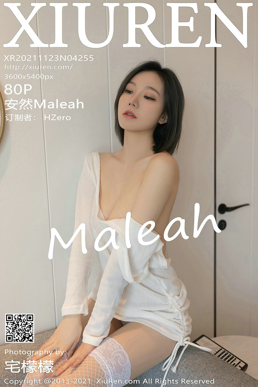 / 秀人美媛馆 / 2021.11.23 No.4255 安然Maleah / 80P814MB / 秀人网-艺库