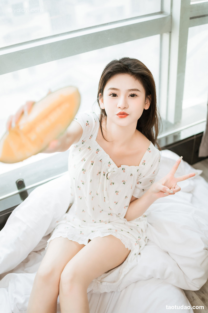 图片[4]-[YALAYI雅拉伊]2023.05.05 NO.1028 请你吃瓜 若婷[45+1P／441MB]-艺库