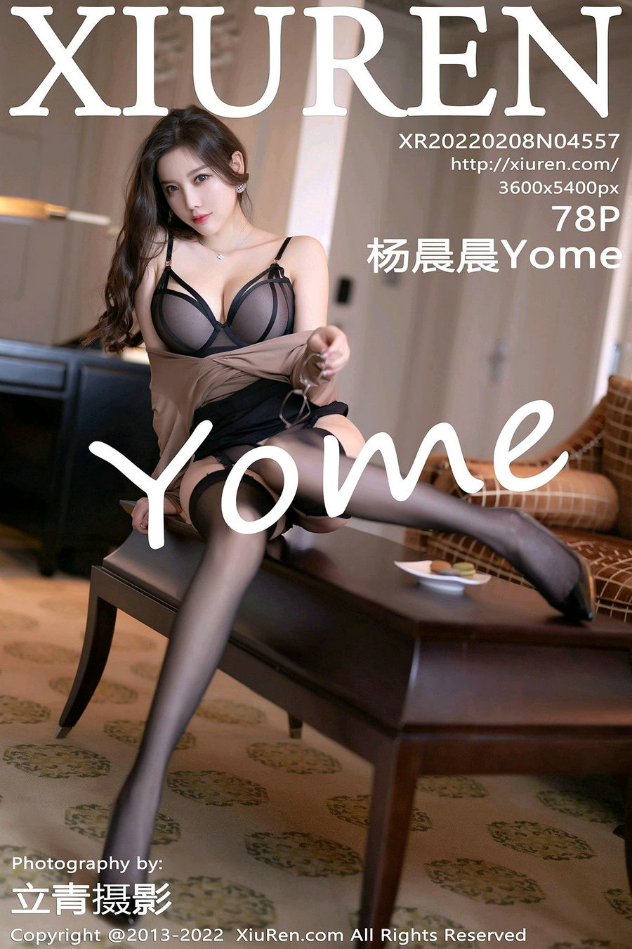 / 秀人美媛馆 / 2022.02.08 No.4557 杨晨晨Yome / 78P615MB / 秀人网-绅士图