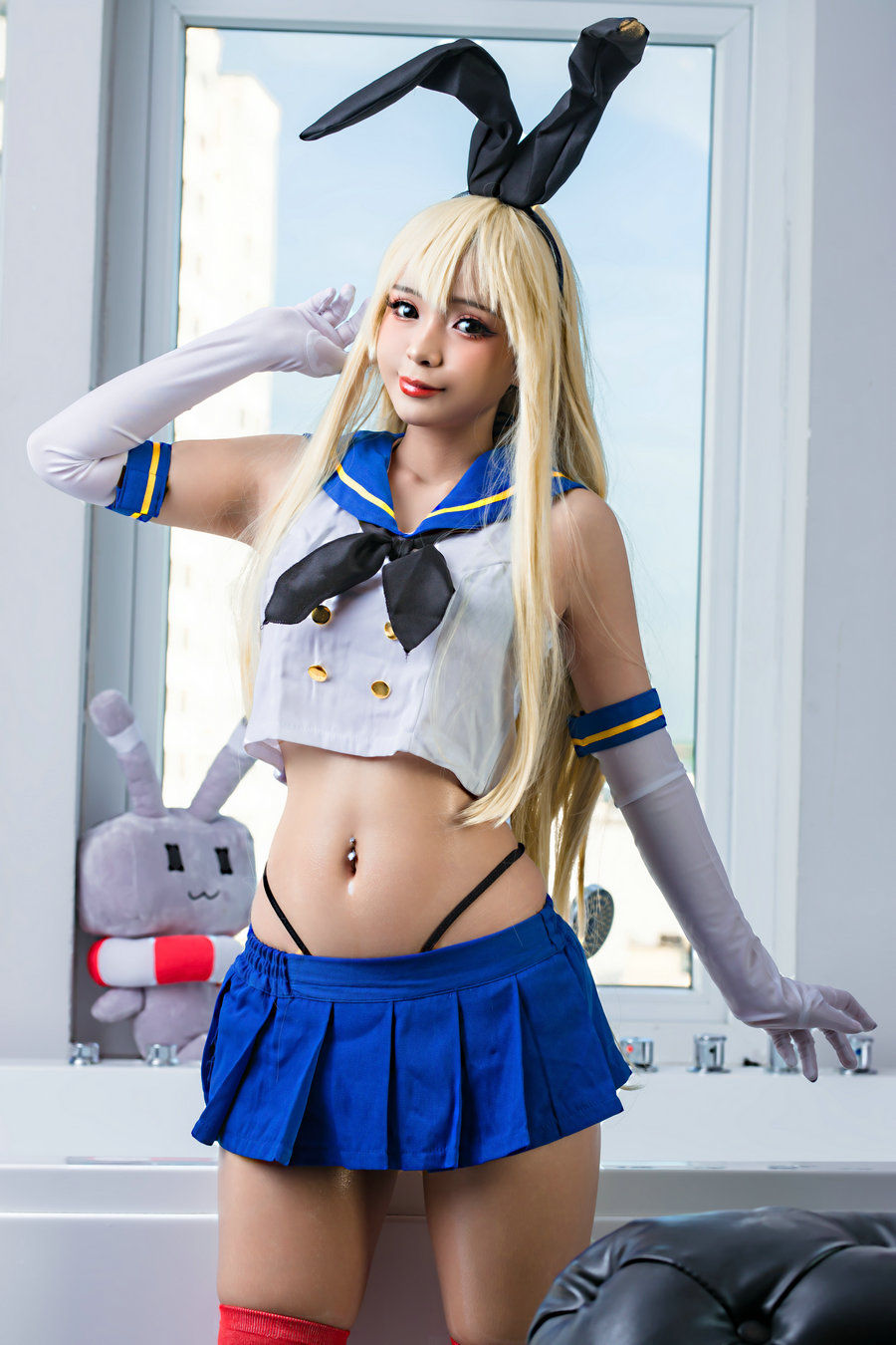 Umeko J – Shimakaze / 158P7V-1.42GB / cos萌妹-绅士图