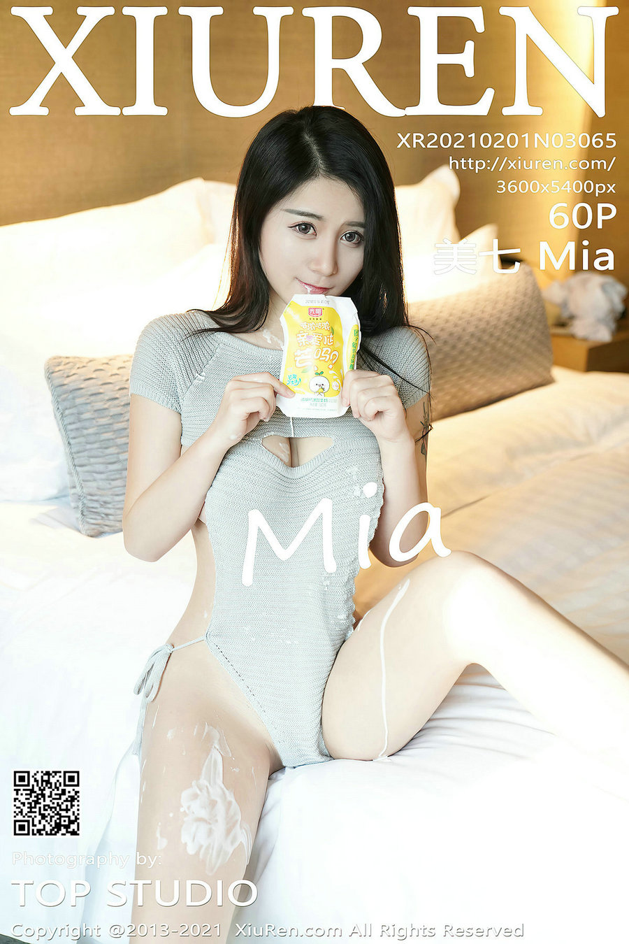 / 秀人美媛馆 / 2021.02.01 No.3065 美七Mia / 60P576MB / 秀人网-绅士图