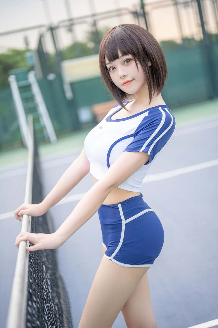 元气少女 猫裘 校园体操服