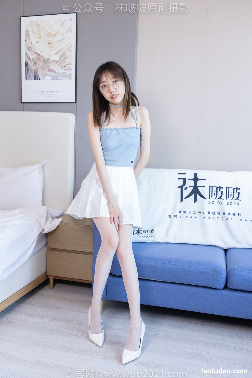 图片[3]-[BoBoSocks袜啵啵]NO.403 稚予-高跟鞋、板鞋、波点黑丝、波点白丝[145P+1V／5.65GB]-艺库