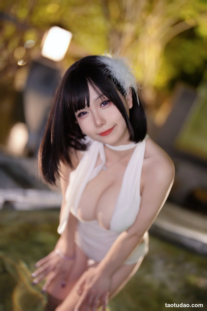 图片[4]-末夜787 – NO.11 夏日白色泳装 [23P+1V-744MB]-艺库
