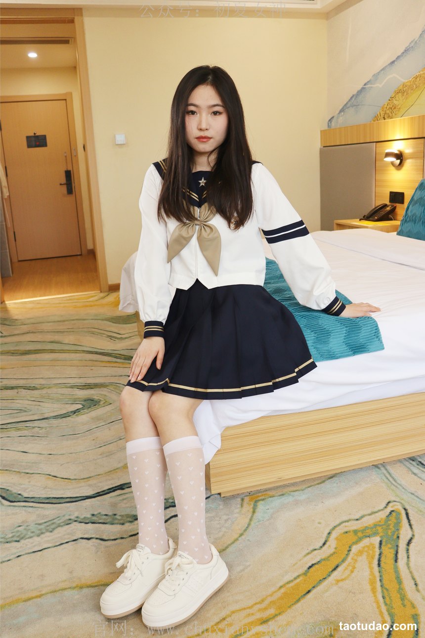 图片[3]-初夏女神 NO.017 水吉 M码水手服搭配37码运动鞋[122P+1V／8.22GB]-艺库