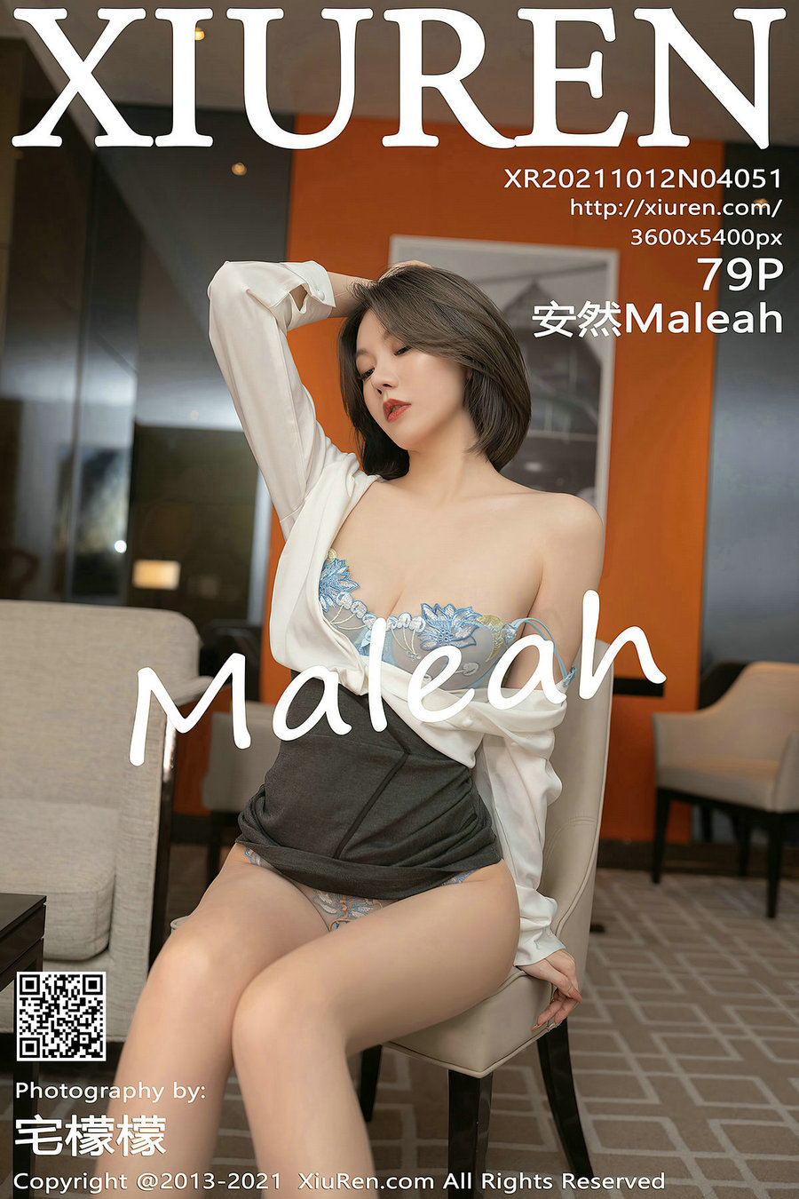 / 秀人美媛馆 / 2021.10.12 No.4051 安然Maleah / 79P681MB / 秀人网-绅士图