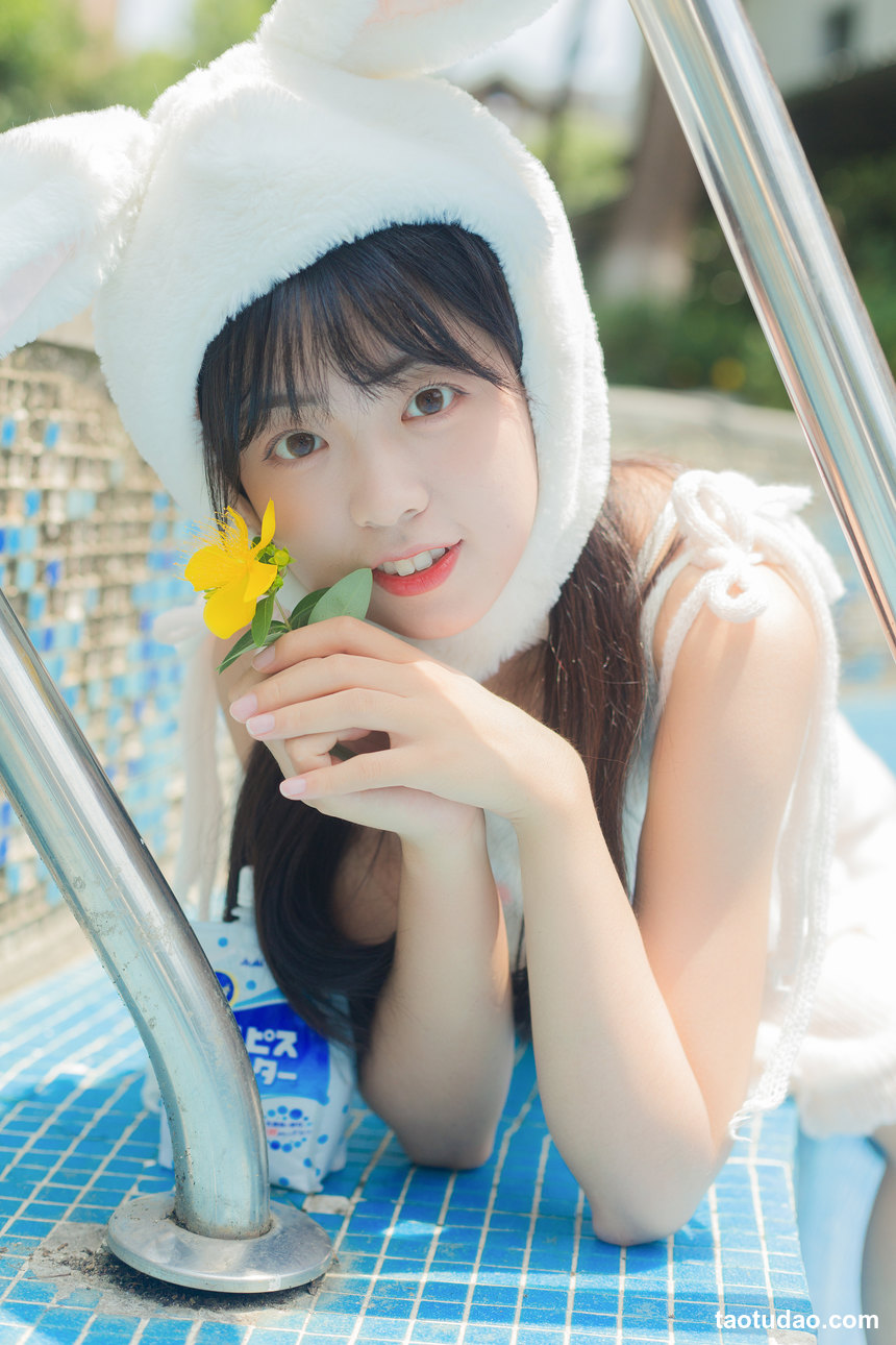 图片[3]-[YITUYU艺图语]2022.07.09 夏日泳池的兔子 可爱泡泡呀[35+1P／368MB]-艺库