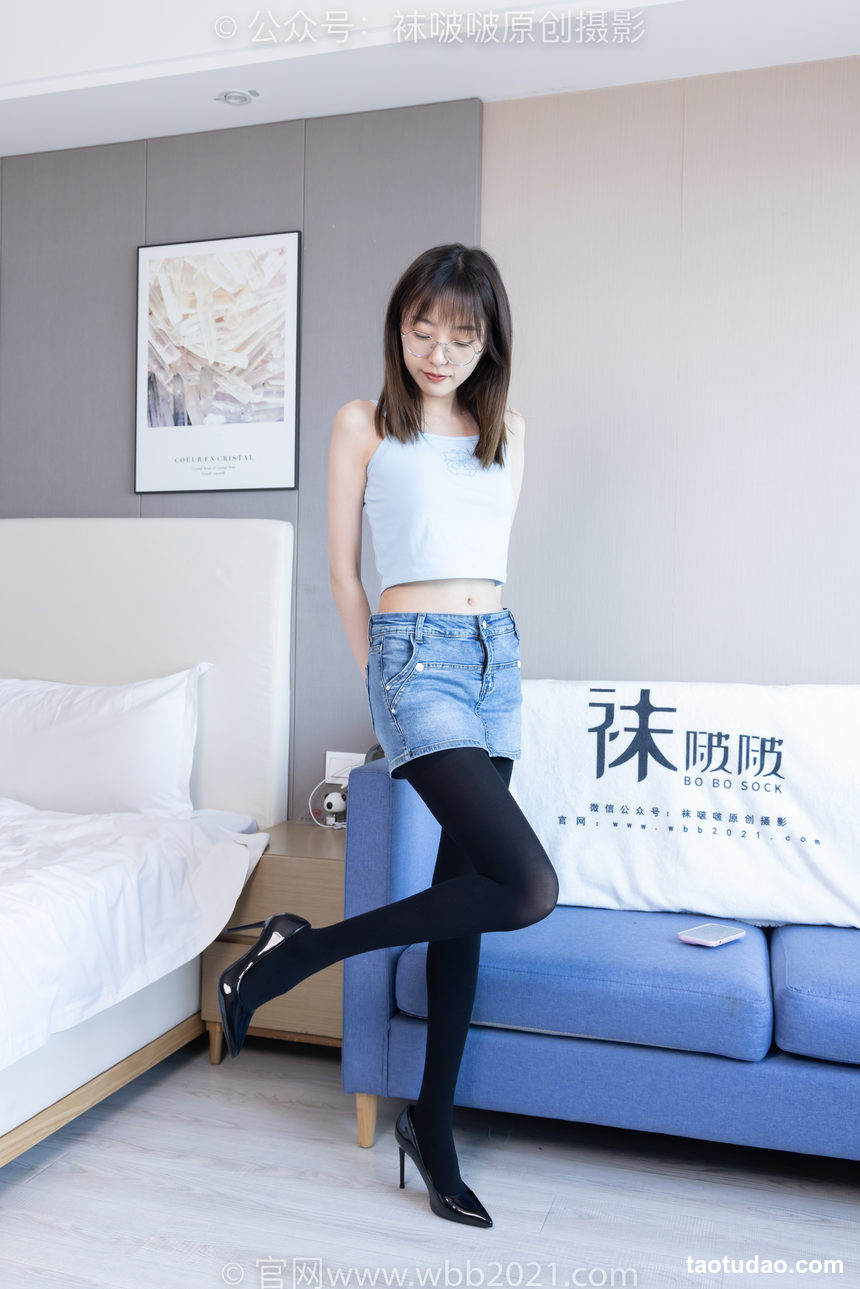 图片[2]-[BoBoSocks袜啵啵]NO.385 稚予-高跟鞋、皮鞋、运动鞋、厚黑丝[180P+1V／6.90GB]-艺库