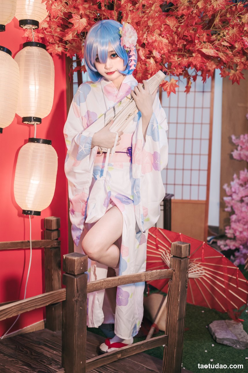 图片[2]-[神沢永莉] 蕾姆和风 [47P-218M]-艺库